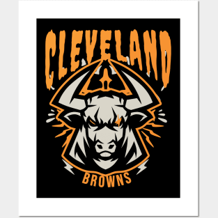 CLEVELAND BROWNS Posters and Art